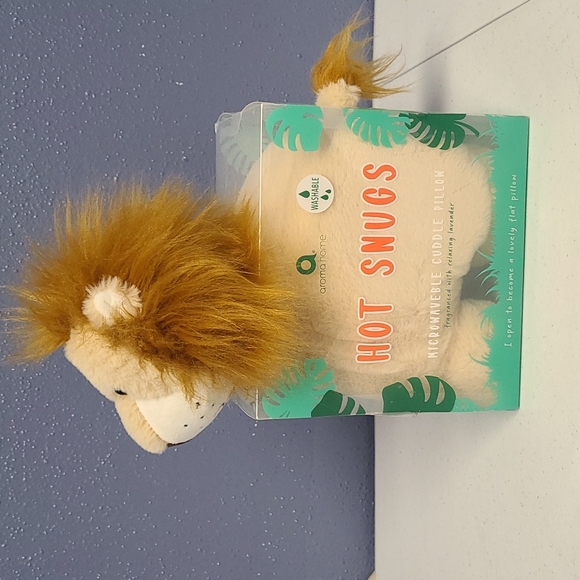 Aroma Home "Lion" Stuffed Animal Microwaveable/Washable Cuddle Aroma Pillow NWT - Picture 4 of 12